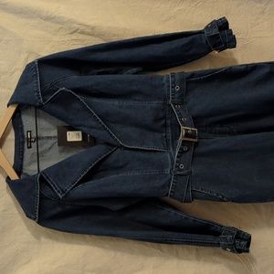 Women's Fashion Nova Jean Jumpsuit Medium